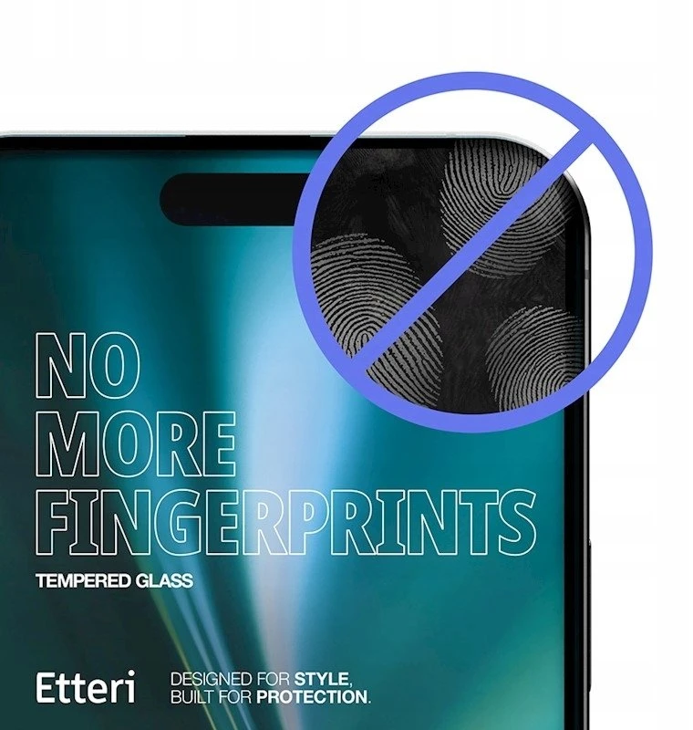 Etteri 9D grūdintas stiklas, skirtas Samsung Galaxy S25 FE / A57 5G