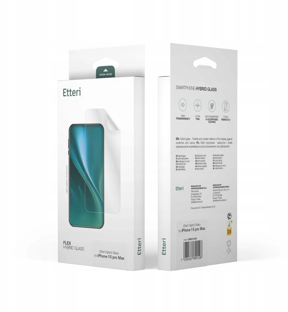 Telforceone Etteri hybrid glass for Xiaomi 15