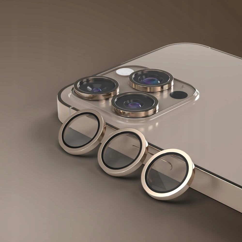 Telforceone Etteri fotoaparato objektyvo apsauga iPhone 16 Pro / 16 Pro Max desertui