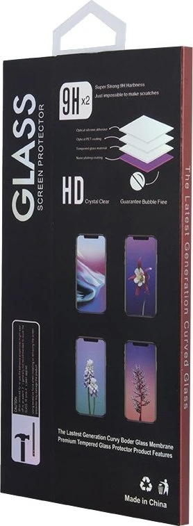 TFO Telforceone Tempered glass 6D for Xiaomi Redmi Note 9 Pro / 9 Pro 5G / 9 Pro Max / 9s / Mi 10i 5G / Mi 10T LITE 5G / Mi 10T PRO 5G / Poco F2 Pro / Poco M2 PRO / Poco X3 / Poco X3 NFC / Samsung NOTE 10 LITE / M51 / A71 juodas frame