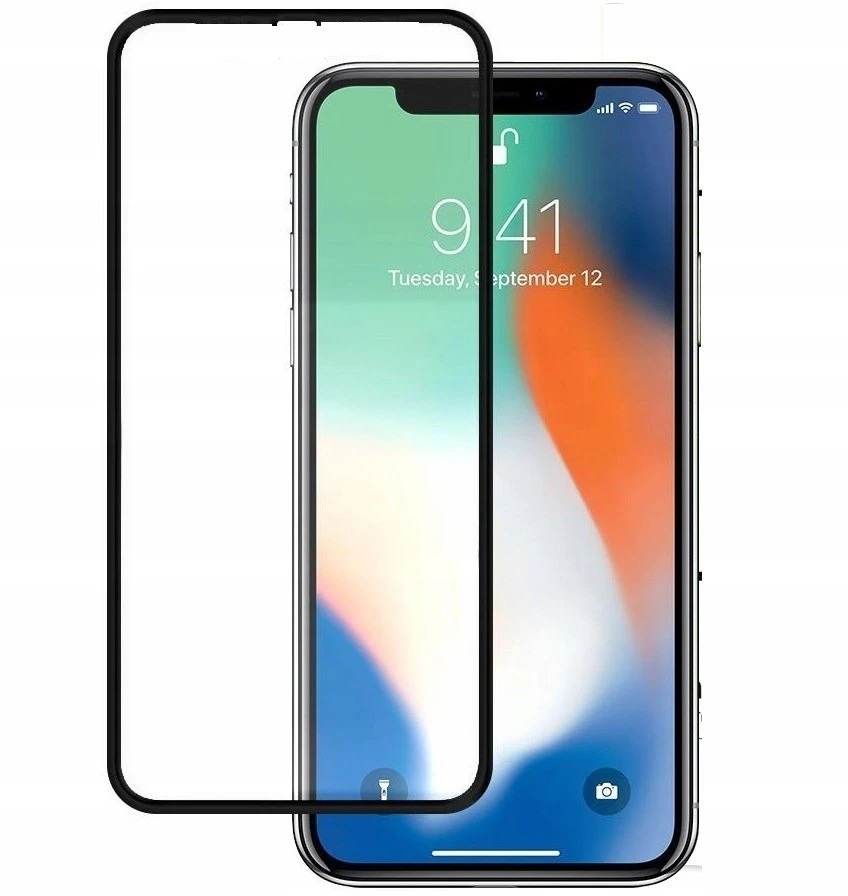TFO TelForceone Grūdintas stiklas 9D, skirtas "Motorola Moto G32 / G42", juodas rėmelis