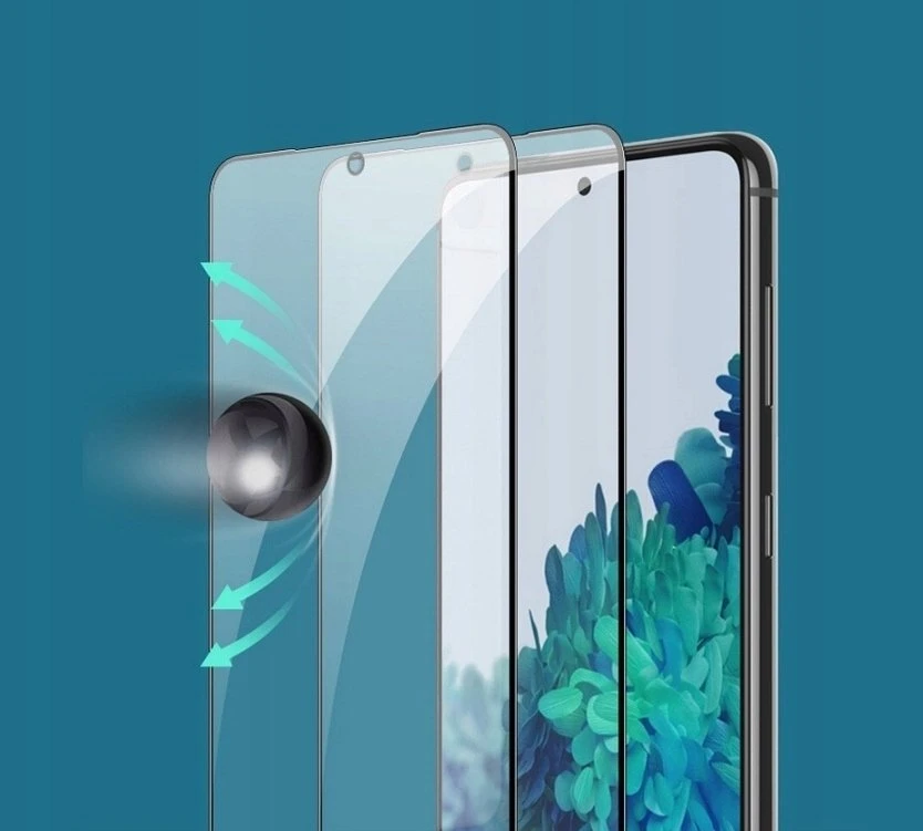 TFO Grūdintas stiklas OG Premium, skirtas Samsung Galaxy S24 FE, su juodu rėmeliu
