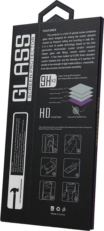 TFO Grūdintas stiklas OG Premium, skirtas Samsung Galaxy A13 4G / A13 5G, juodu rėmeliu