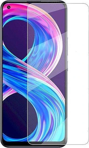 Grūdintas 2,5D stiklas, skirtas "Realme C11 / C11 2021 / C20 / C21 / C21Y / C25 / C25Y / C25s / C35