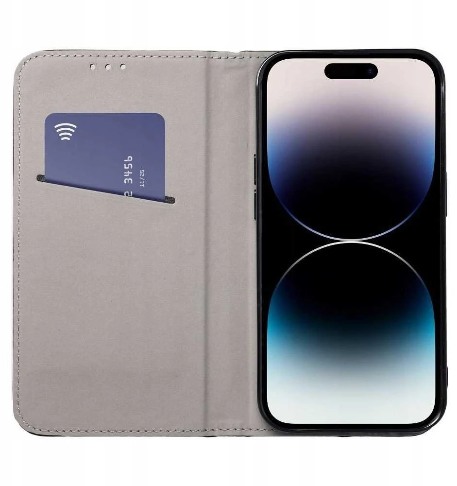 OEM atverčiamas dėklas Honor Magic 7 PRO Smart Magneto tamsiai mėlynas
