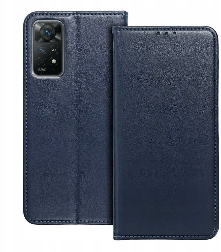 OEM atverčiamas dėklas Honor Magic 7 LITE Smart Magneto tamsiai mėlynas