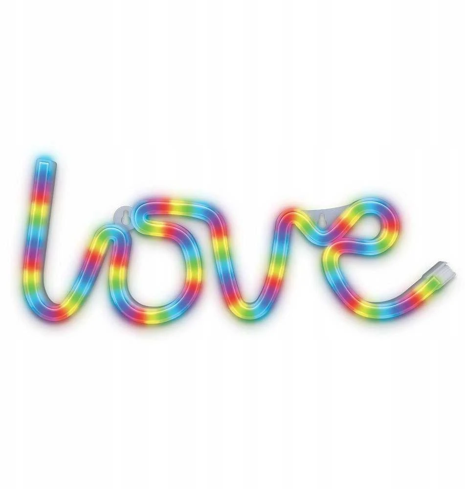 Neoninis LED RGB LOVE FLRN01 + RC Forever Light