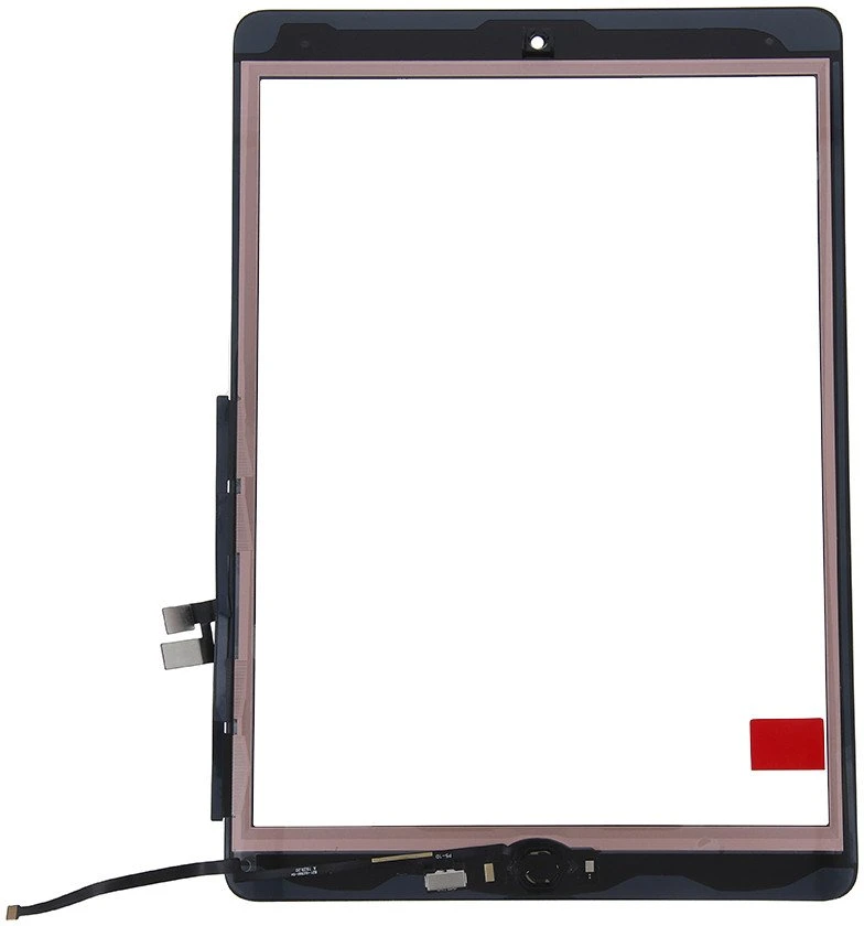 TelForceone Jutiklinis skydelis, skirtas iPad 9 10,2 colio, 2021 m. visas priekis juodas