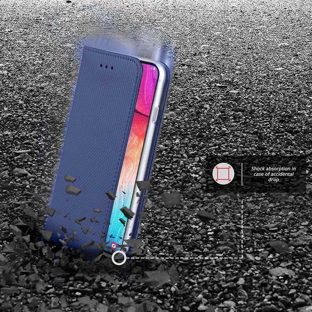 Dėklas iLike Mėlyna CASE MAGNET BOOK IPHONE 11 PRO MAX Mėlynas