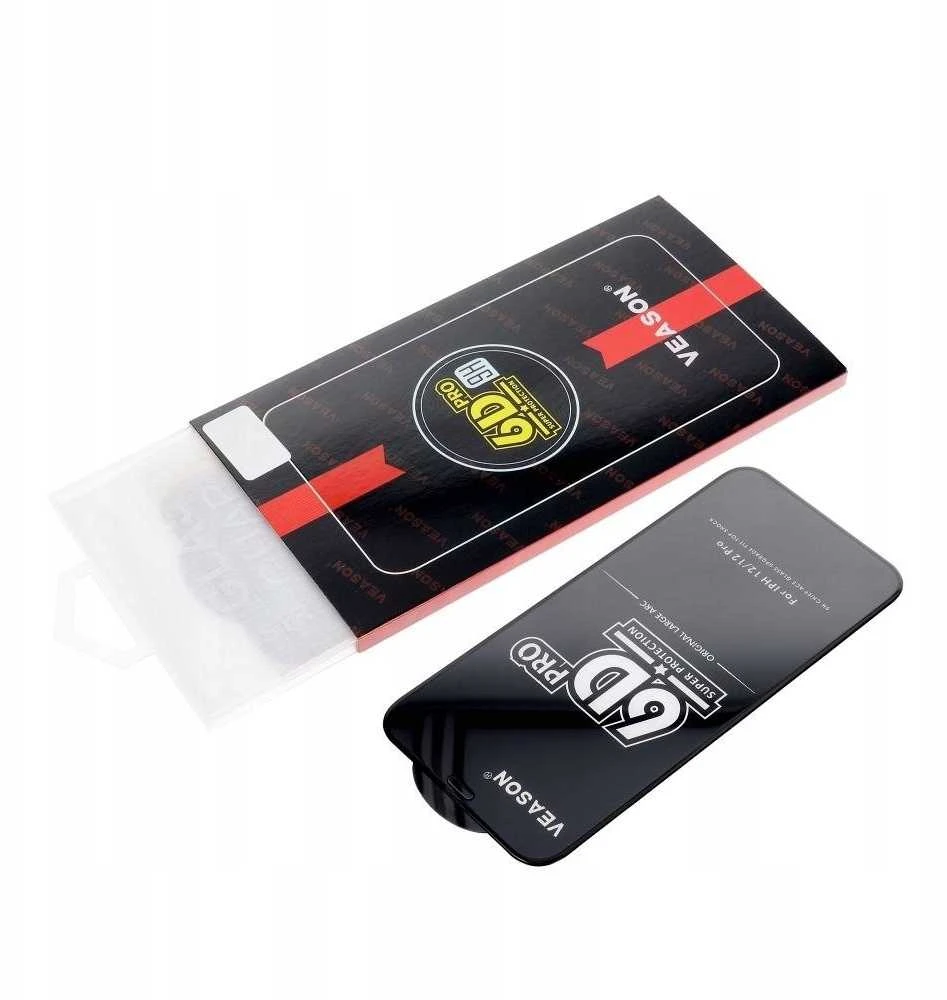 6D Veason Pro Glass - for Motorola G14 / G54 / G55 juodas
