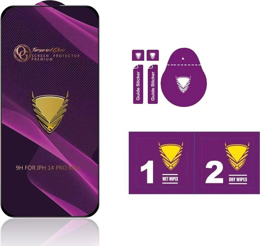 TFO Telforceone Grūdintas stiklas OG Premium, skirtas Samsung Galaxy A15 4G / A15 5G juodas rėmelis