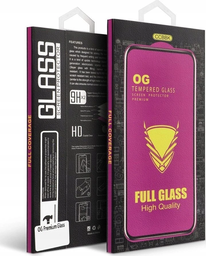 OG Premium Glass - skirtas Xiaomi Redmi Note 13 4G juodas