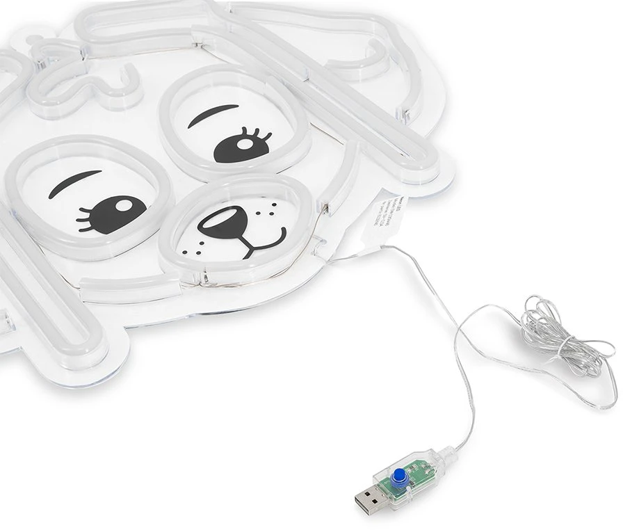 Pakabinamas šviestuvas Plastrol Pakabinamas neoninis LED "Paw Patrol" ant stiklo - Skye OW-130546
