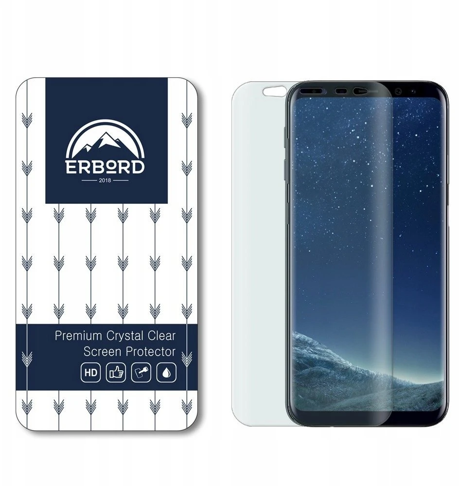 „Telone Folia“ ochronna „Samsung Galaxy S8 Plus“ lankstus TPU ekrano apsauginis dėklas TSGS8PFTSP