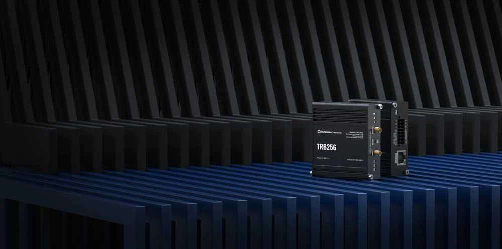 Teltonika | LTE M1/NB-IoT Maršrutizatorius | TRB256 | 10/100 Mbps Mbit/s | Ethernet LAN (RJ-45) jungtys 1 | Mesh Support No | MU-MiMO No | 4G