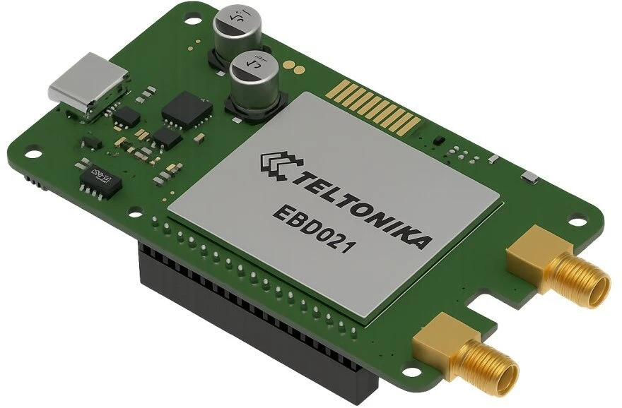 Modemai Teltonika TELTONIKA NETWORKS CALYX Embedded Cellular Raspberry Pi 4G HAT