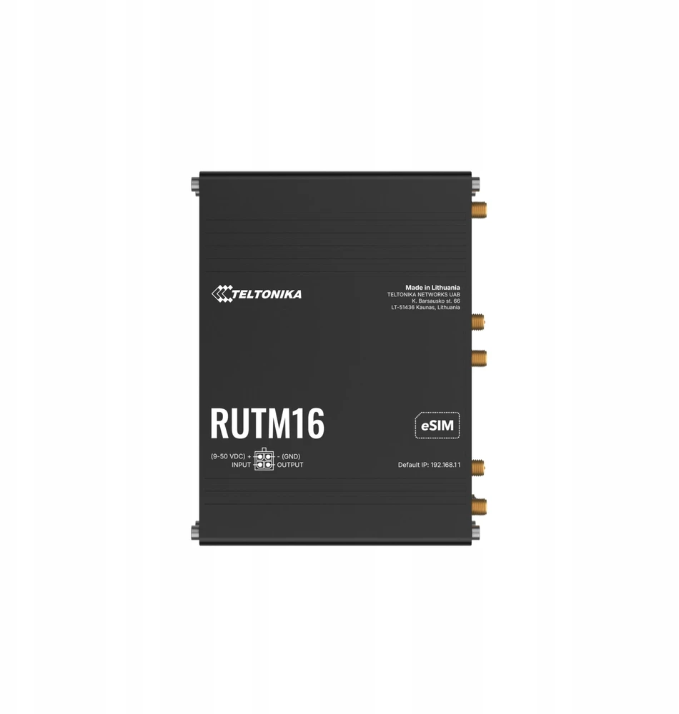 Maršrutizatorius Teltonika RUTM16 (RUTM16000000)