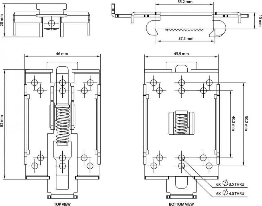 TELTONIKA DIN RAIL KIT