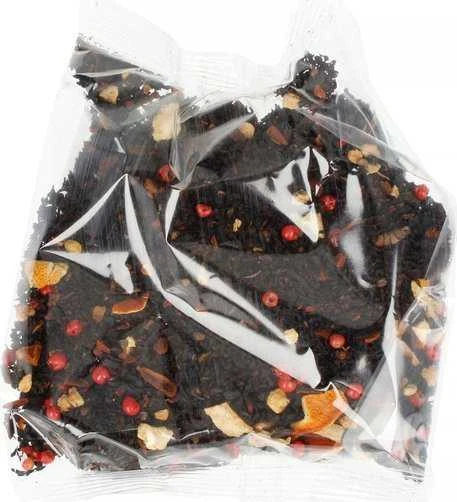 Juoda Vanilla Chai arbata maišelyje