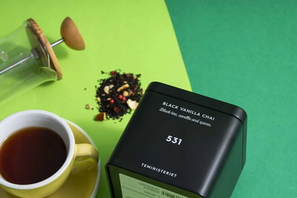 Teministeriet Herbata sypana - 531 Juodas Vanilla Chai 100g