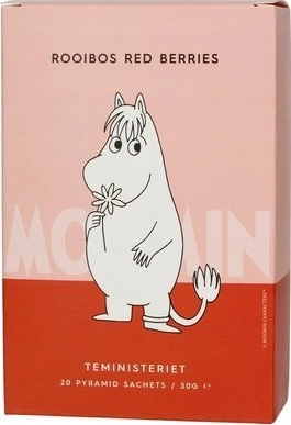 Teministeriet - Moomin Rooibos raudonos uogos - 20 arbatos pakelių