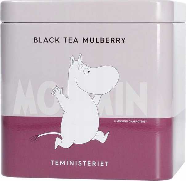 Teministeriet Herbata sypana Moomin Juodas Tea Mulberry 100g