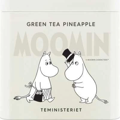 Moomin žaliosios arbatos skardinė