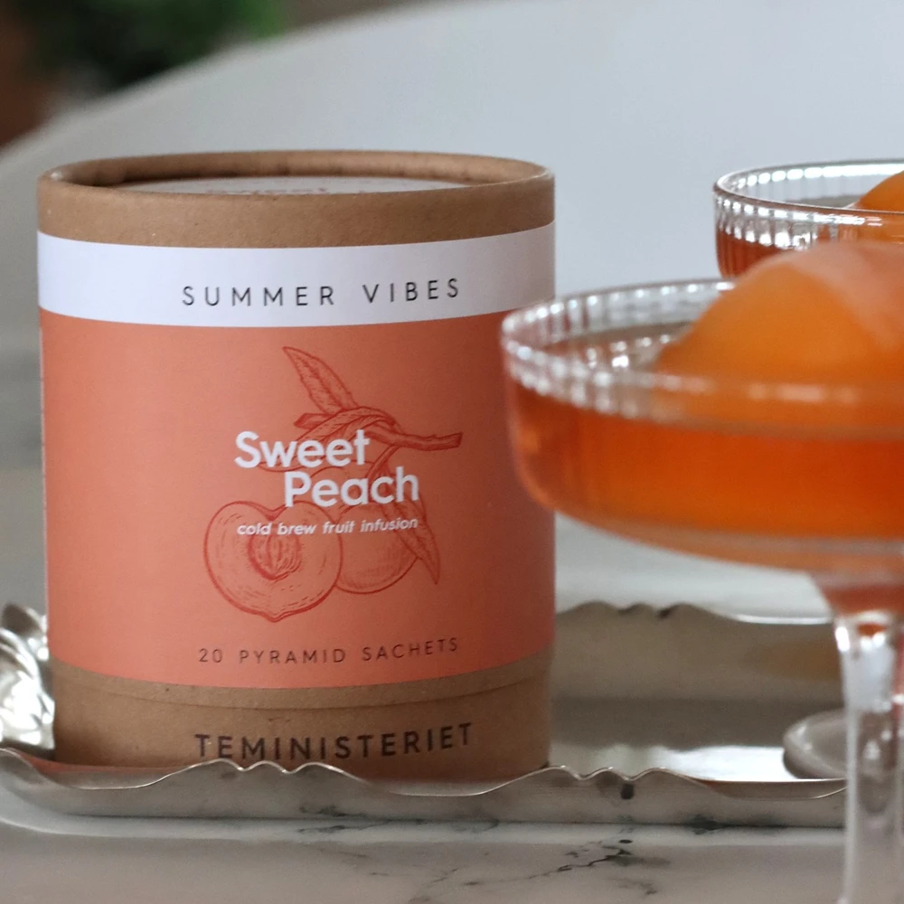 Teministeriet - Summer Vibes Sweet Peach - 20 Sachet