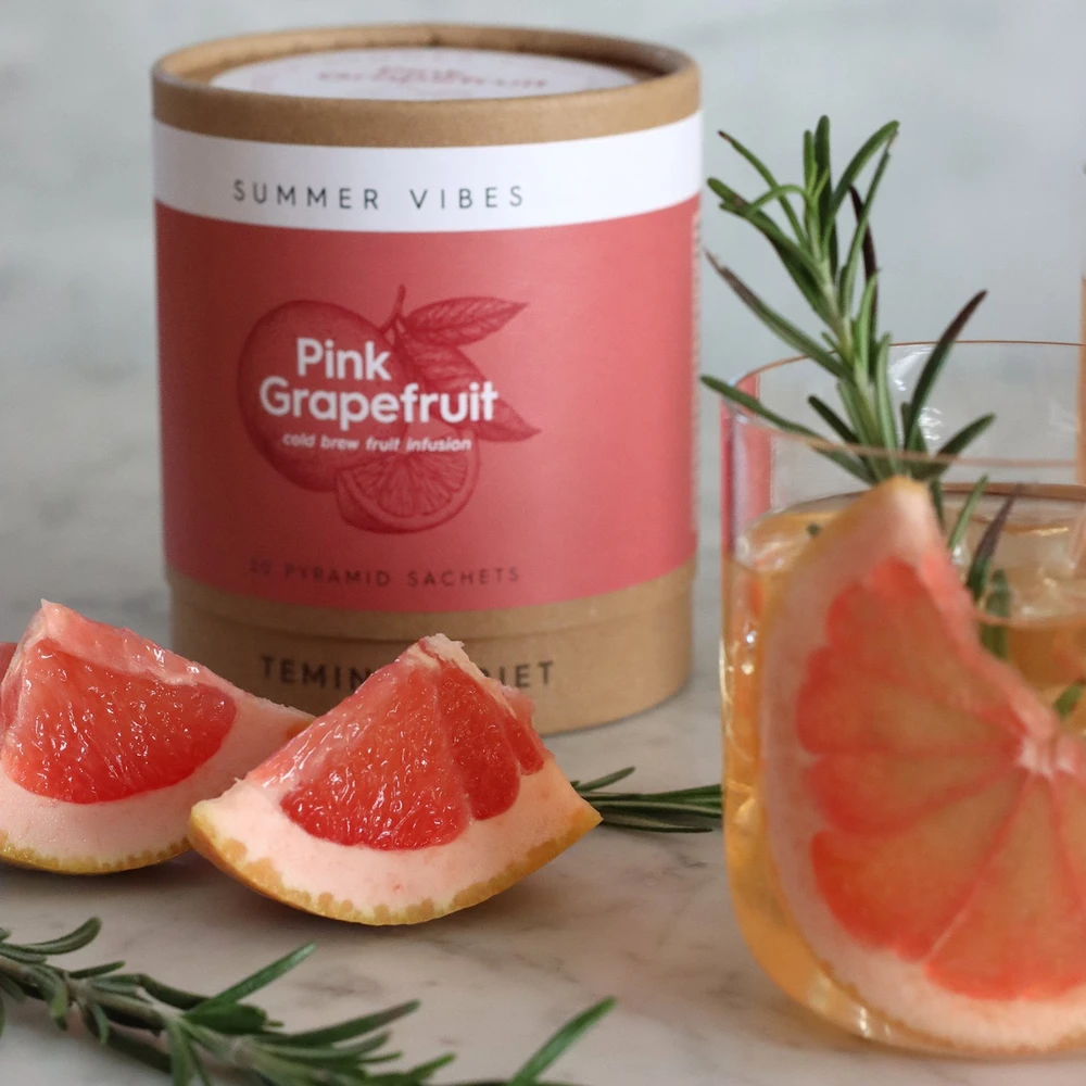 Teministeriet - Summer Vibes Rožinė Grapefruit - 20 Sachet
