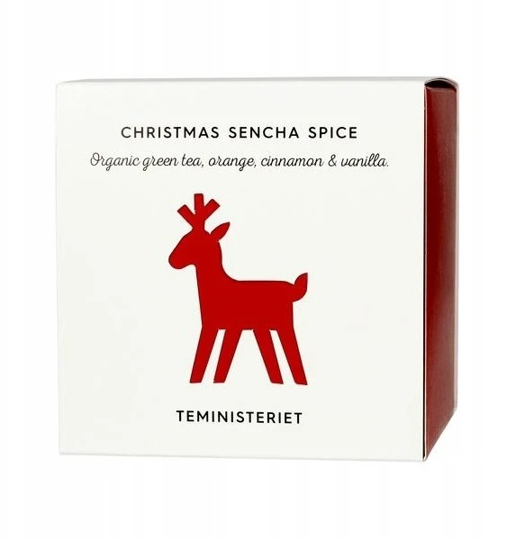 Christmas Sencha Spice arbatos pakuotė su elniu