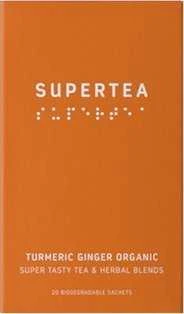Teministeriet - Supertea Turmeric Ginger - BIO 20 Tea Bags