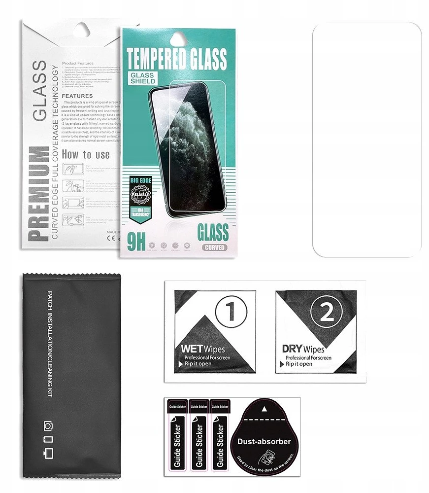 TFO 2,5D Premium grūdintas stiklas, skirtas Samsung Galaxy S25 Ultra, suderinamas su pirštų atspaudų skaitytuvu