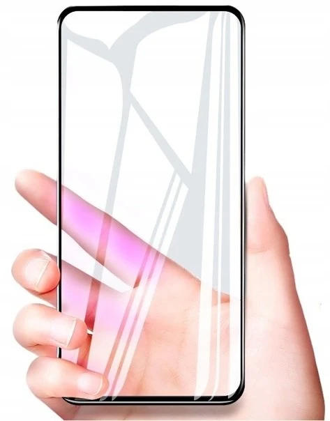 5D visiškai klijuojamas grūdintas stiklas - skirtas REALME 16 PRO juodas