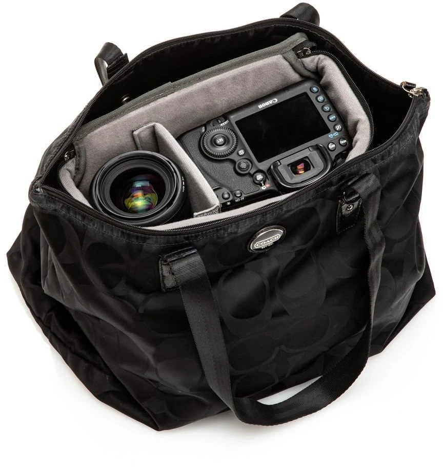 Kameros įdėklas - Tenba BYOB 10 paminkštintas įdėklas DSLR/Veidrodiniams juodas
