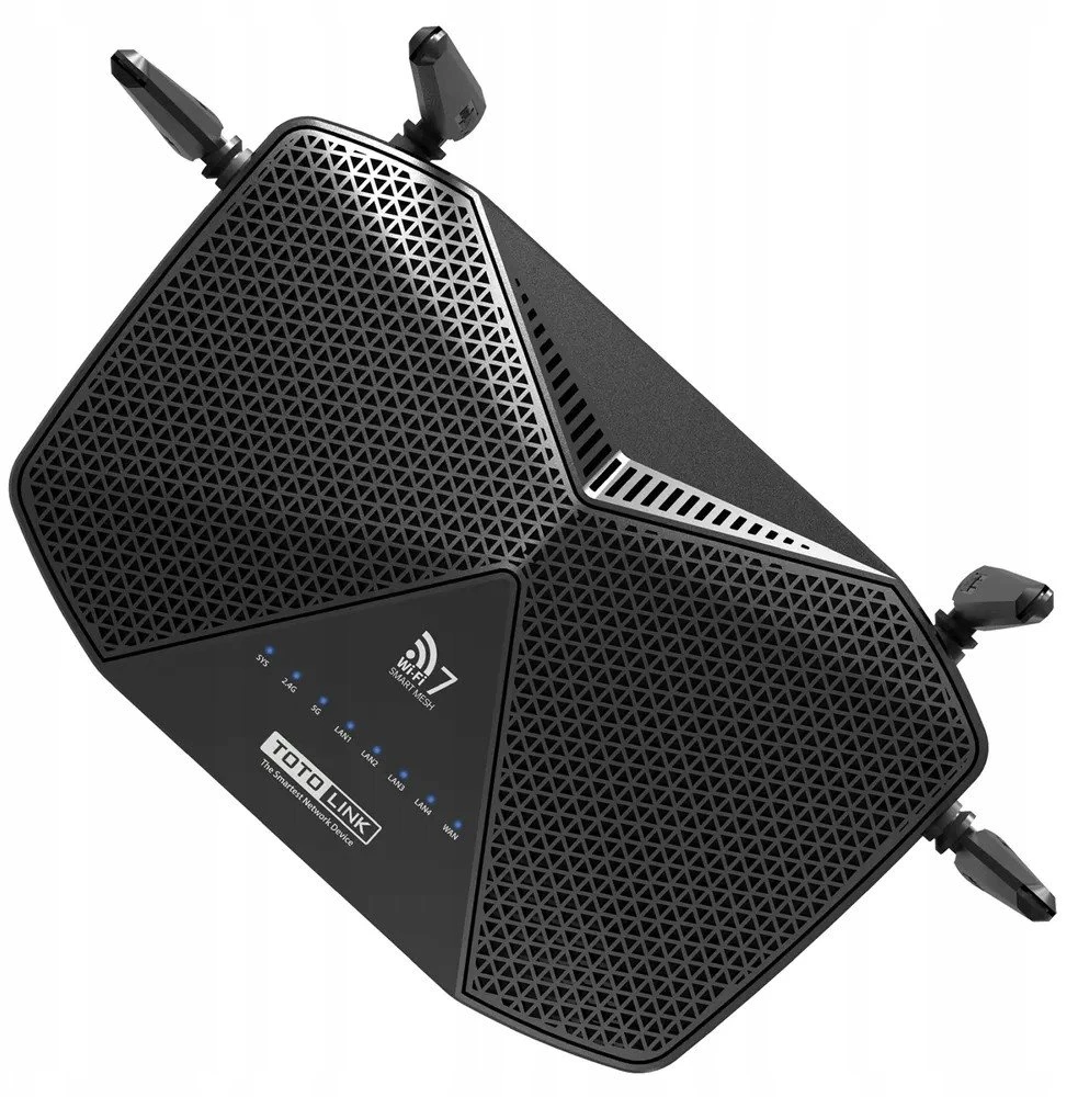Tenda Totolink BE3600R | Maršrutizatorius „WiFi“ | „WiFi7“ dviejų dažnių, 3x GbE RJ45