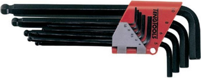 TengTools Šešiakampių raktų rinkinys Teng Tools 1479AF; 9 vnt.
