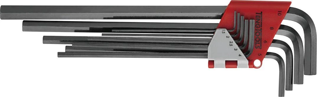 TengTools Šešiakampių raktų rinkinys Teng Tools 231740101; 1,5-10 mm; 9 vnt.