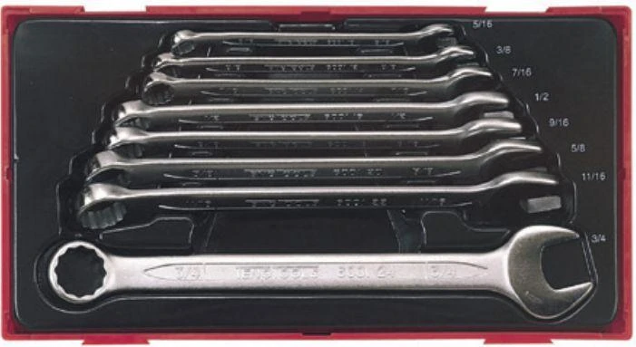 TengTools Kombinuotų veržliarakčių komplektas Teng Tools TT3592; 8 vnt.