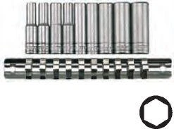 TengTools Galvučių komplektas Teng Tools M1407; 9 vnt.
