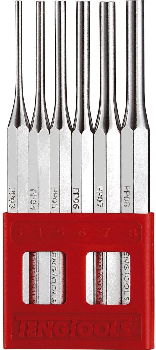 TengTools Kaltų rinkinys Teng Tools PPS06; 150 mm; 6 vnt.