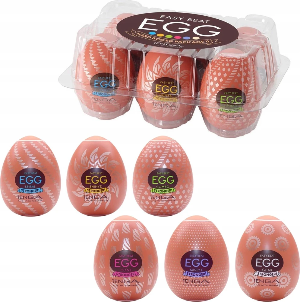 Tenga Egg HB Package II 6pcs