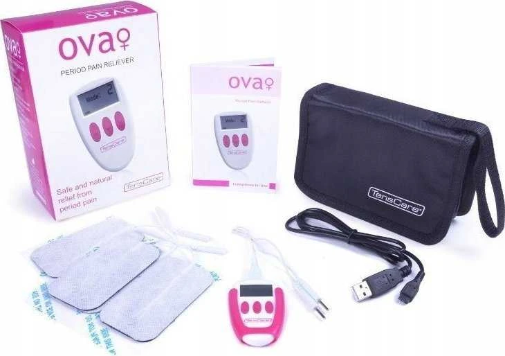 Tenscare MENSTRUACIJŲ, ENDOMETRIOZĖS, MIOMŲ SUKELIAMO SKAUSMO MALŠINIMO PRIETAISAS „OVA PLIUS“