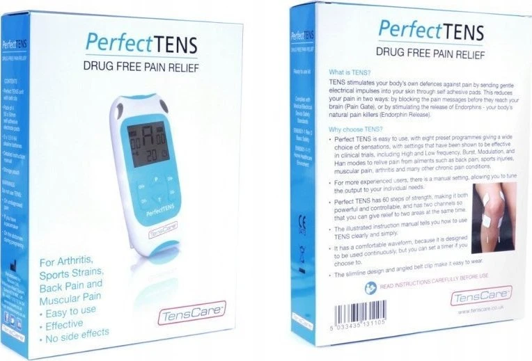 TensCare Perfect TENS skausmą malšinantis aparatas