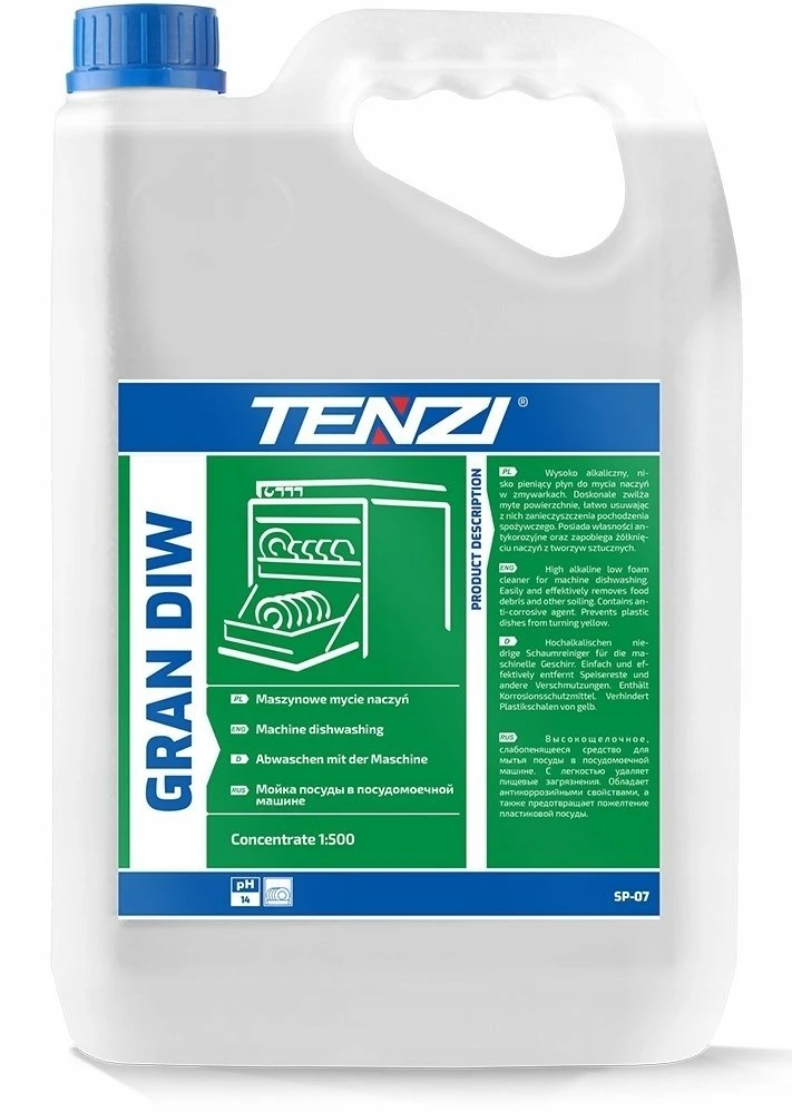 Tenzi Indų plovimo skystis indaplovėms TENZI, Gran Diw, 5l
