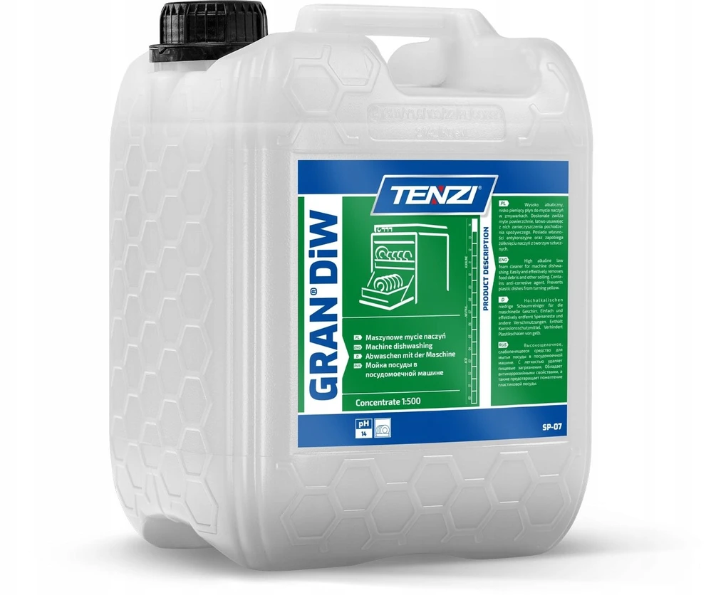 Tenzi Indų plovimo skystis indaplovėms TENZI, Gran Diw, 5l