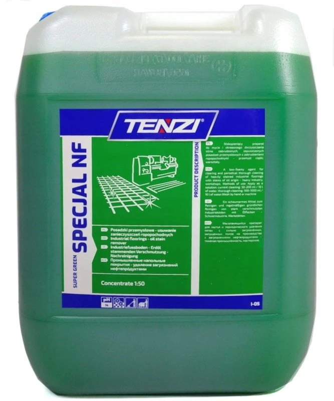 Tenzi Priemonė nešvarumams TENZI Super Žalias* Specjal NF 20 l