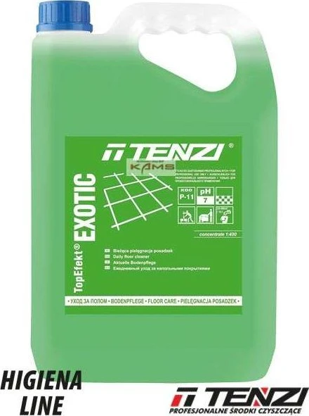 Tenzi TZ-TEEXOTIC – koncentruotas preparatas grindims ir vidaus įrangai plauti