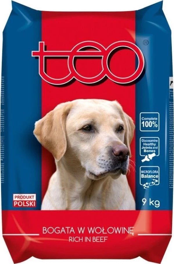 TEO Rich in jautiena – sausas Maistas šunims – 9kg