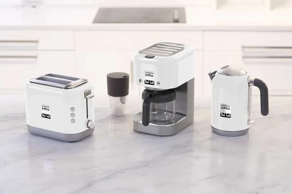 Kenwood Virdulys ZJX650WH Standartinis, Metalinis, Baltas, 2200 W, 360° sukamasis pagrindas, 1 L