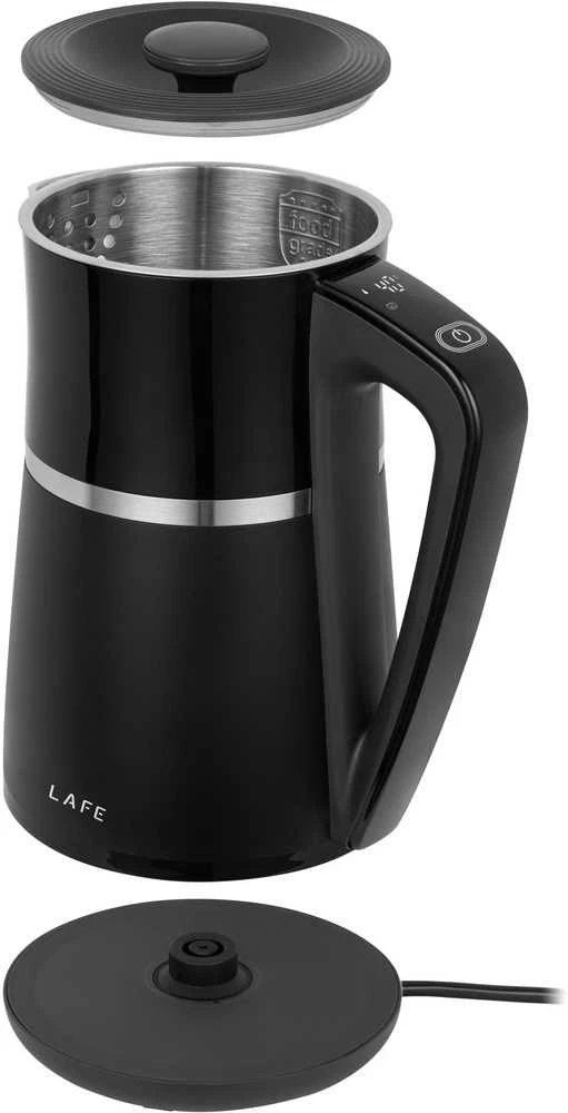 Elektrinis Virdulys - LAFE CEG020 1,7L 2200W Temperatūros kontrolė Juodas